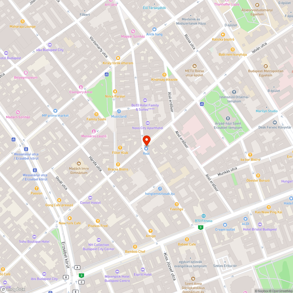 Hiányzó pollerek bejelentés helye