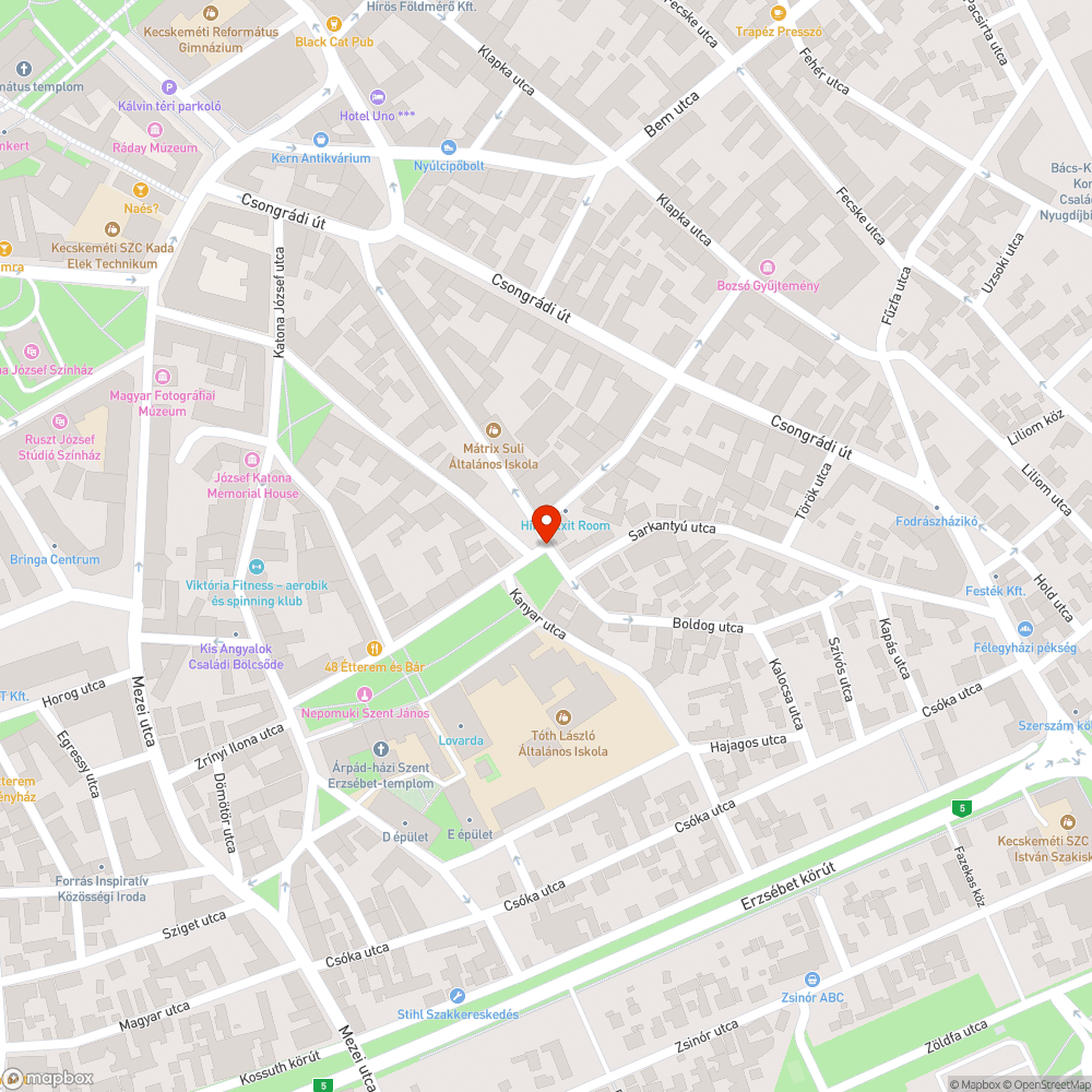 Eldugult víznyelő a Boldog utcán bejelentés helye