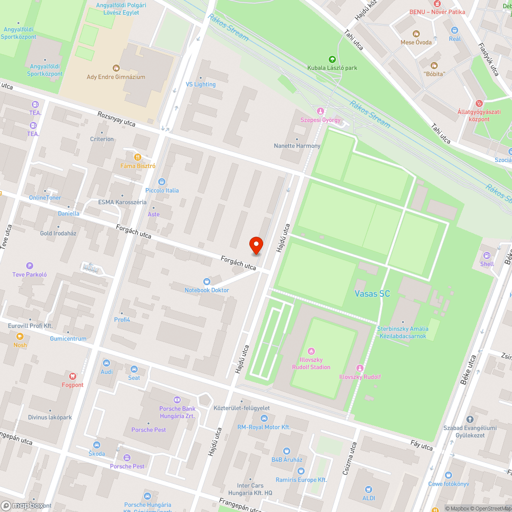 hulladékgyűjtő tele bejelentés helye