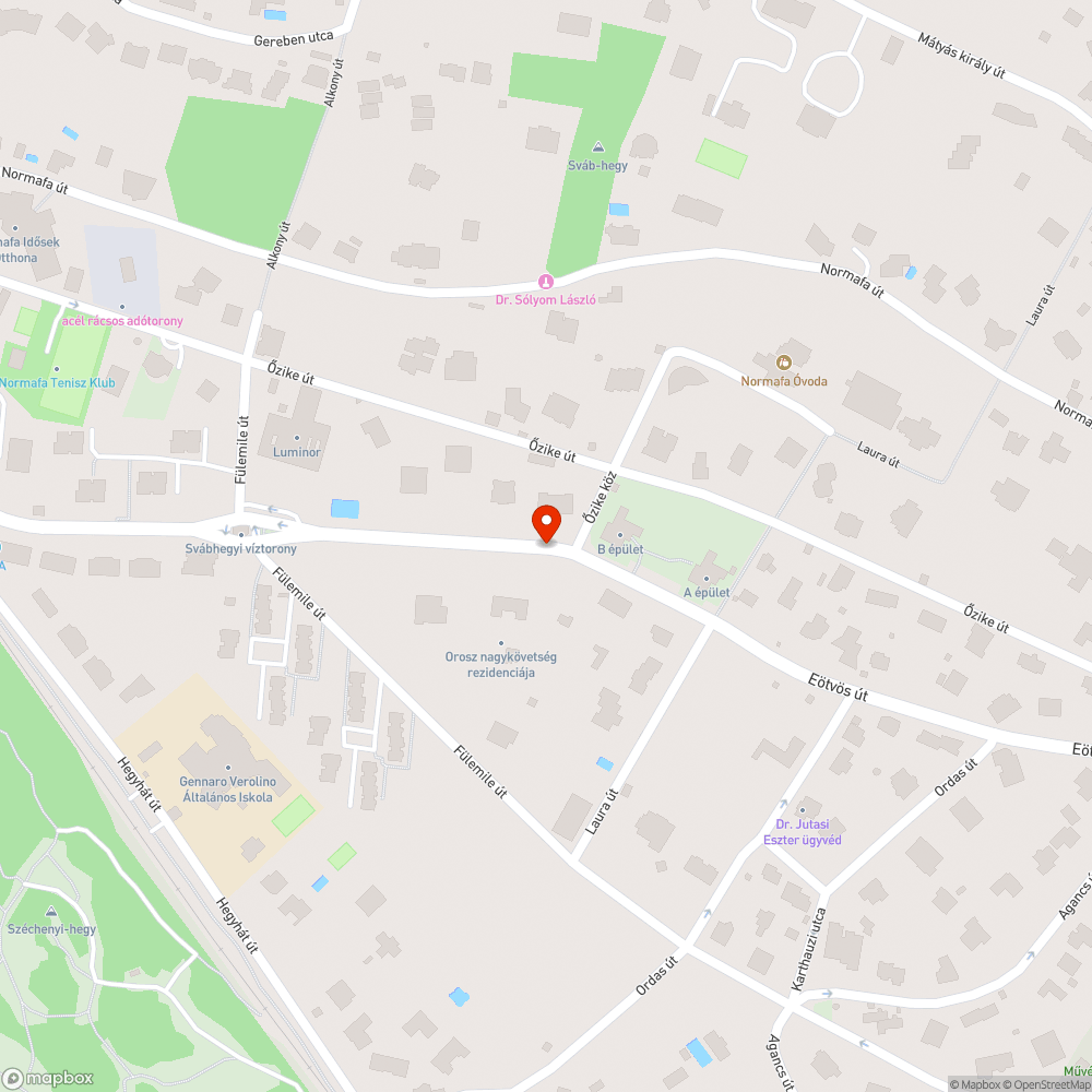 Zebra hiánya bejelentés helye