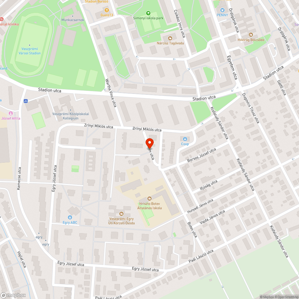 Gyenge, nem működő világítás bejelentés helye