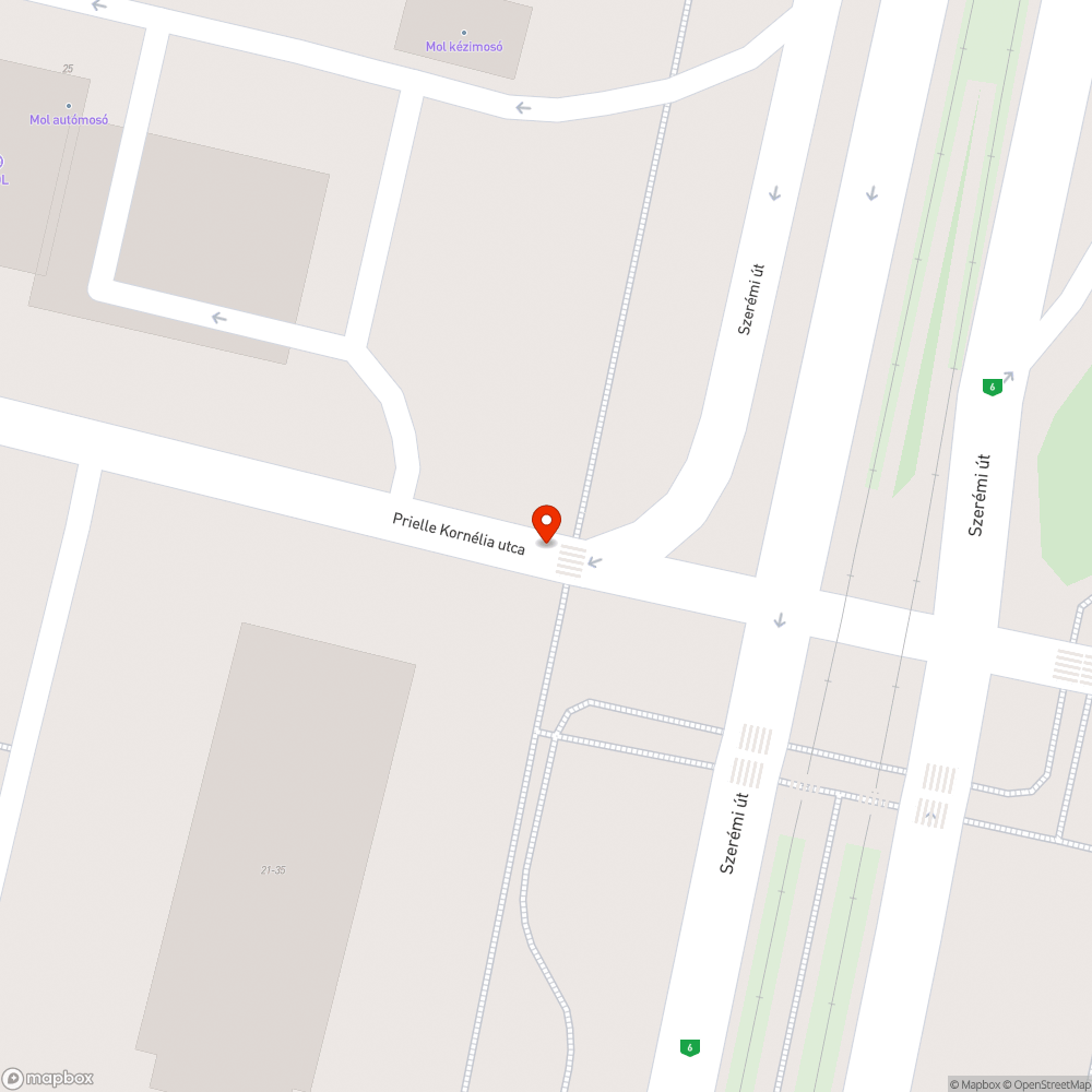 Kidőlt KRESZ-táblás oszlop bejelentés helye