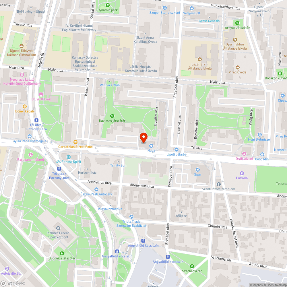 Sérült aknafedél bejelentés helye