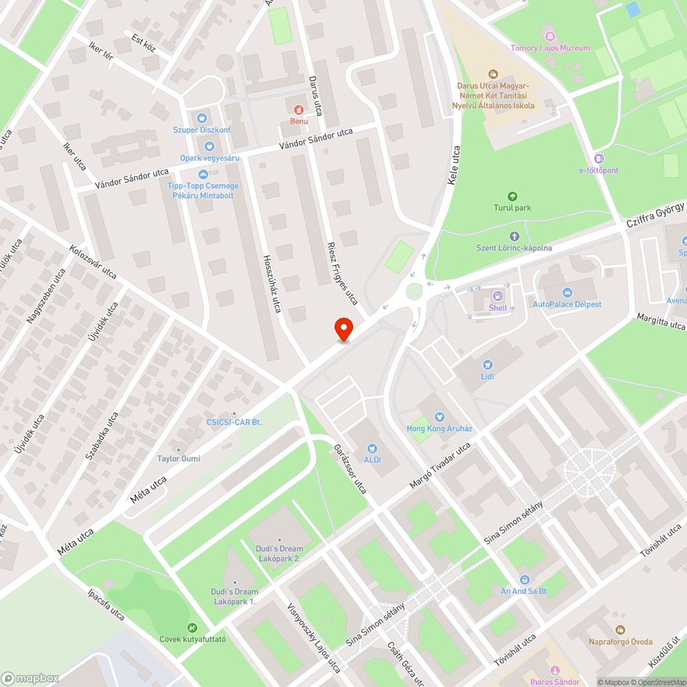 Zöldfelületen parkoló autók. bejelentés helye