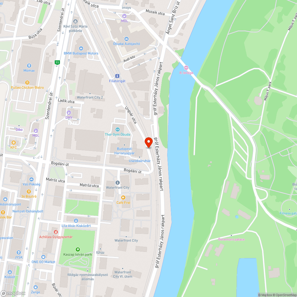 Hiányzó közvilágítás a Ladik utcában bejelentés helye