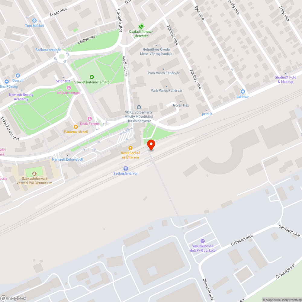 Leszakadt korlát bejelentés helye