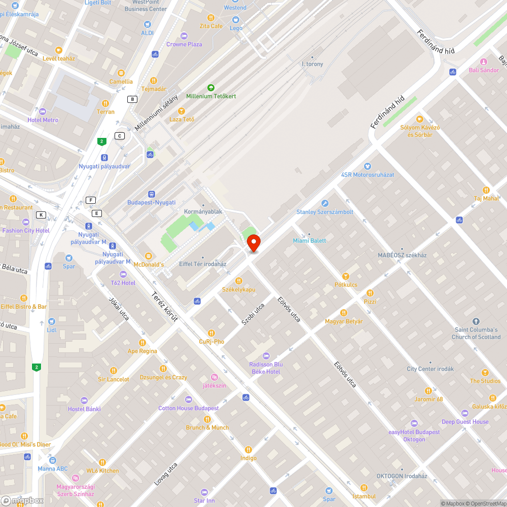 Fahely bejelentés helye