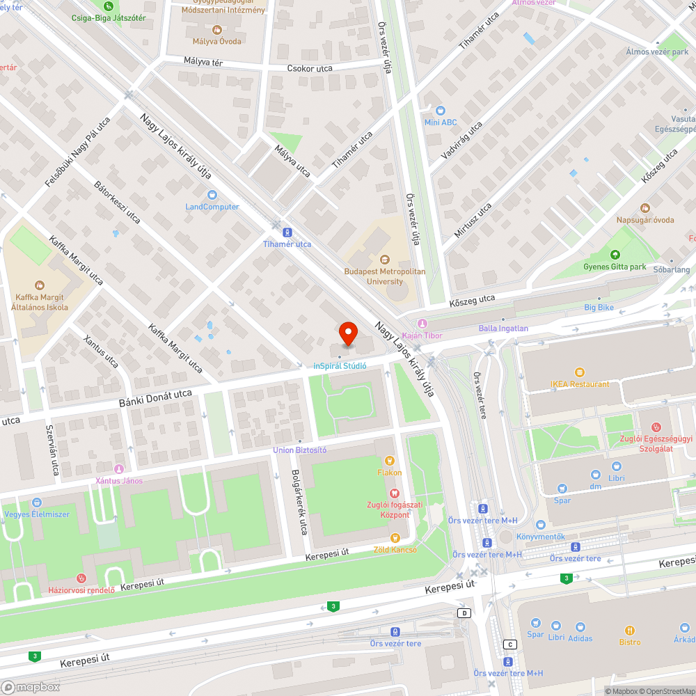 Kátyú az autó behajtóban bejelentés helye