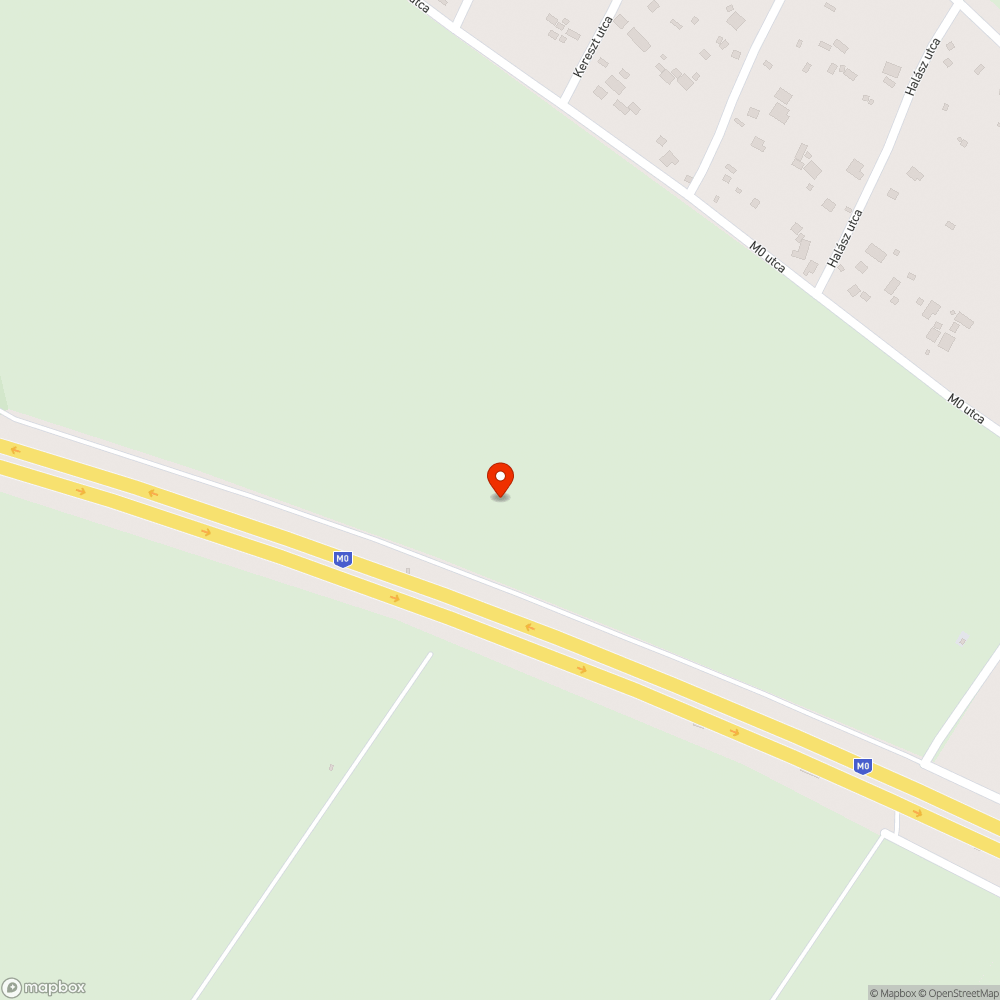 M0 zaja (Szigetszentmiklós Felsőtag és Sóshegy) bejelentés helye