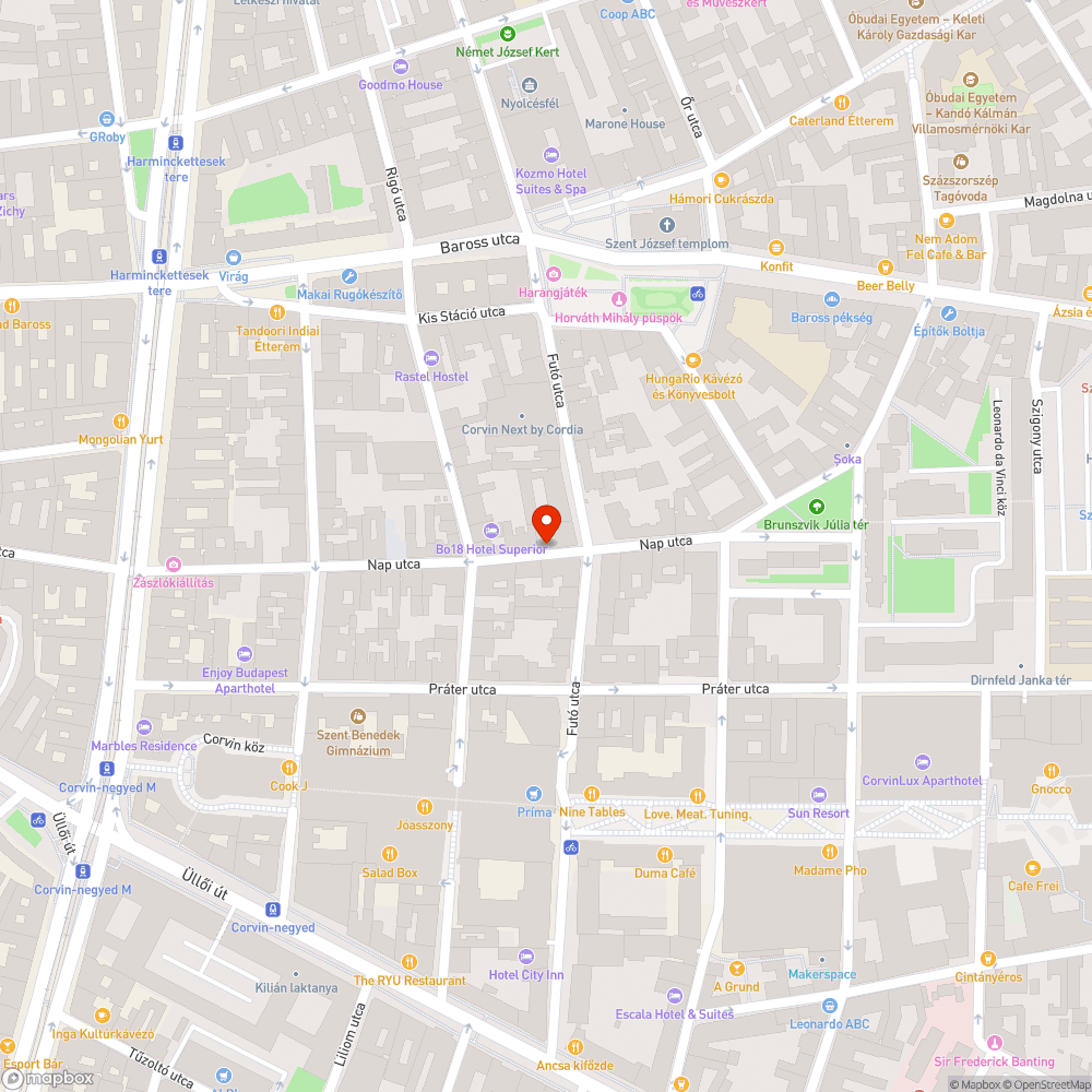 Egymásnak ellentmondó jelzőtábla és burkolatjel bejelentés helye