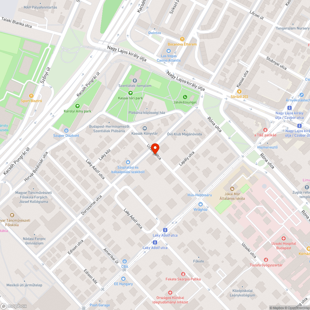 Balesetveszélyes járda bejelentés helye