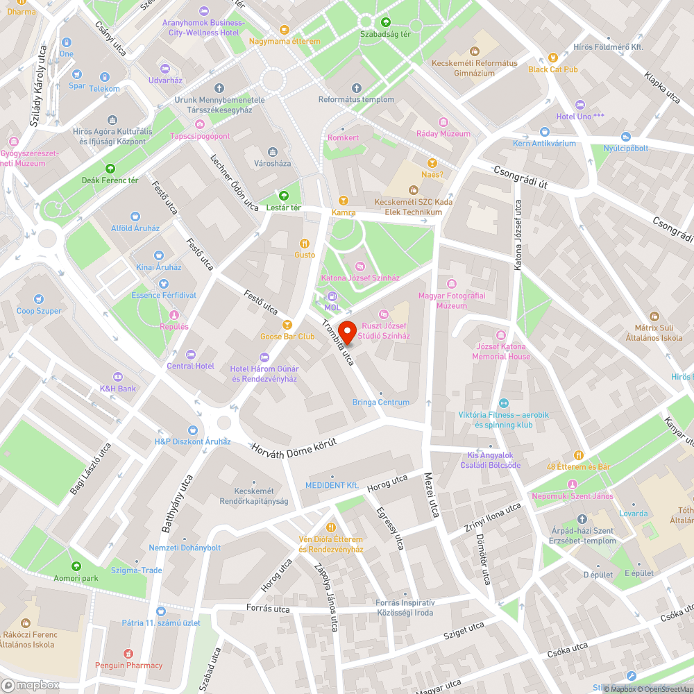 Hiányzó közműfedél és megsüllyedt járda bejelentés helye