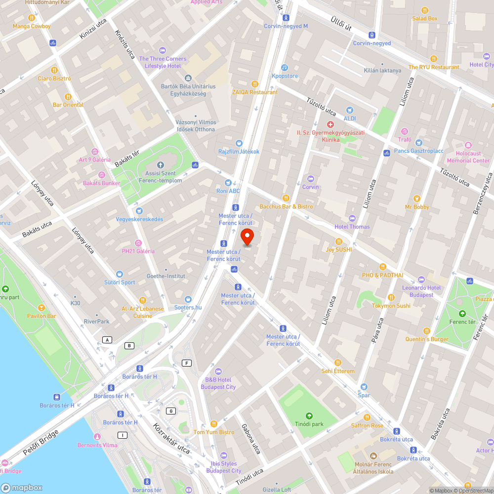 Kidőlt poller bejelentés helye