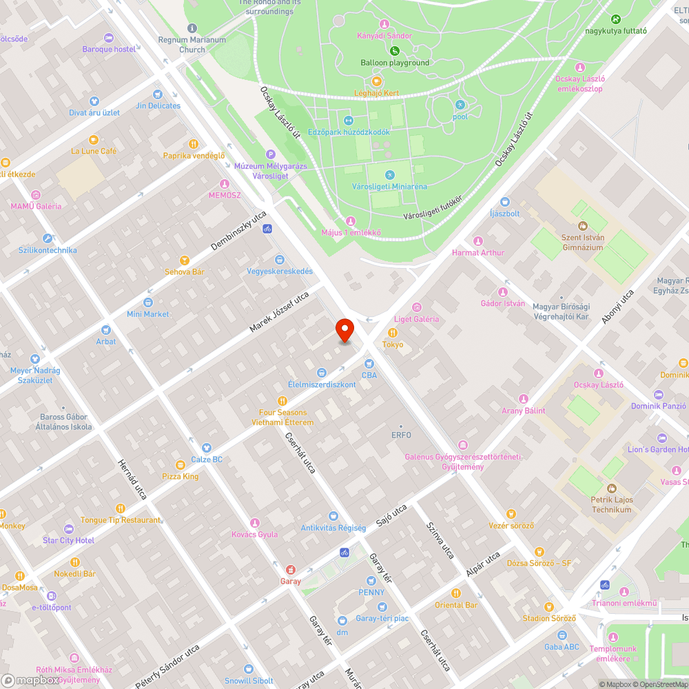 Porladó, repedező, süllyedő fedlapok bejelentés helye