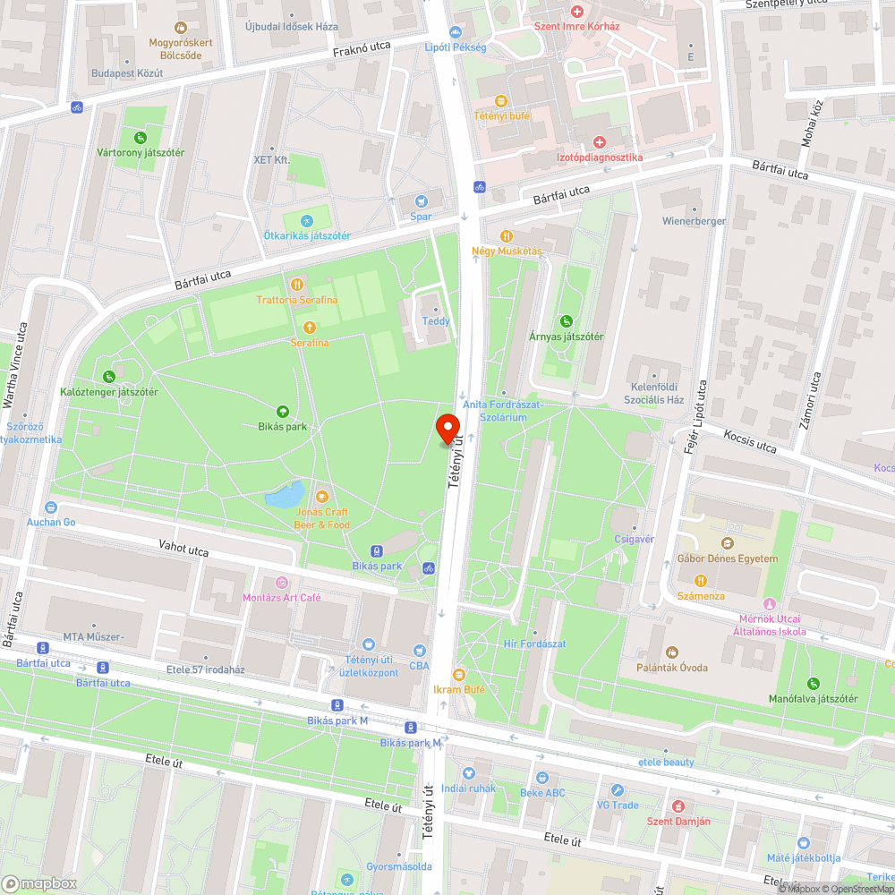 Kiszáradt fák bejelentés helye