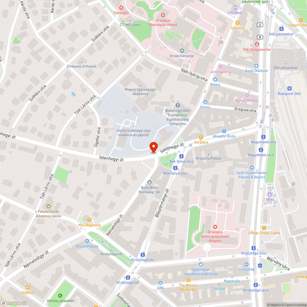 Üres fahely bejelentés helye