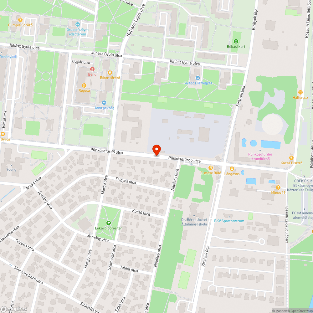 Tábla kidőlés felé bejelentés helye