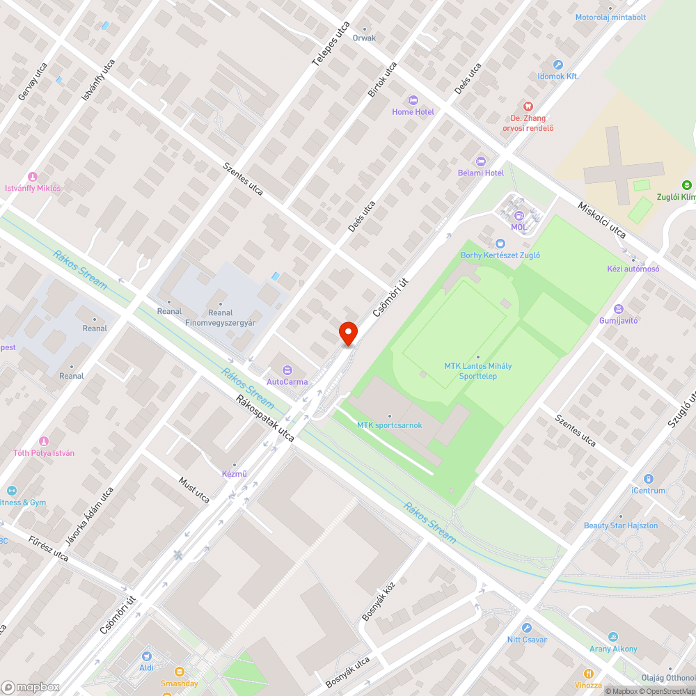 Kiszáradt, eldőlt fák bejelentés helye