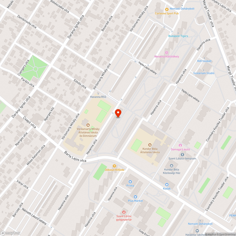 Elhagyott autók bejelentés helye