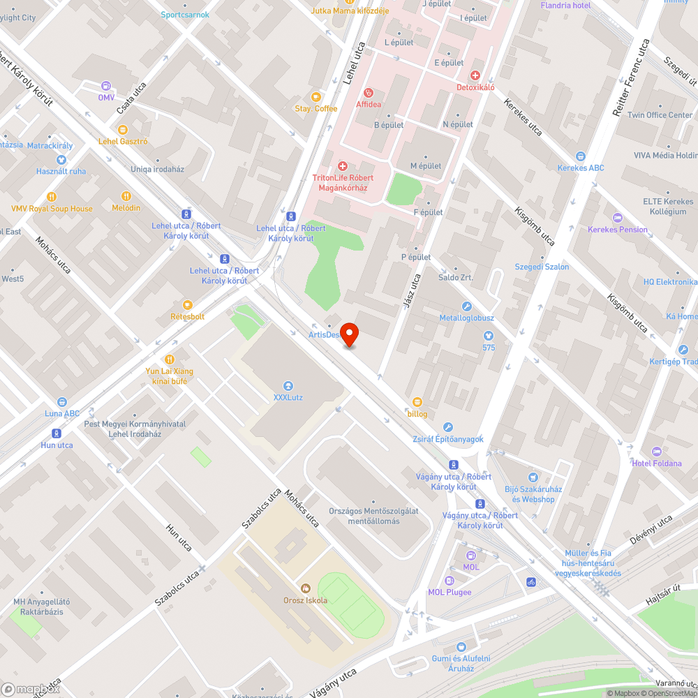 Halott fák bejelentés helye