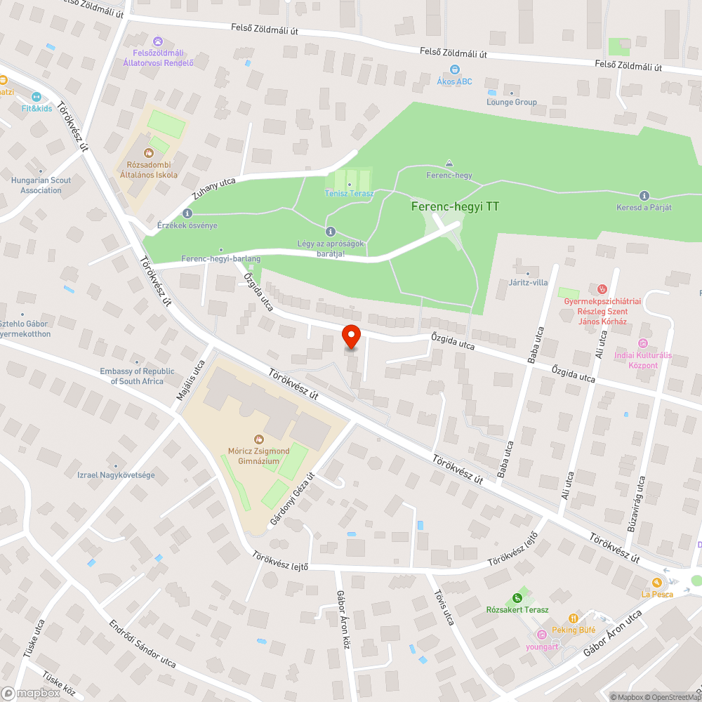 Olajfolyás bejelentés helye