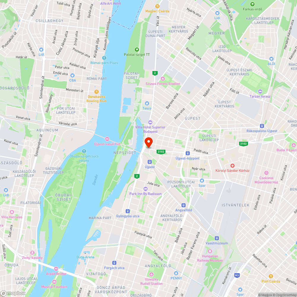 Nem frissített térképek bejelentés helye