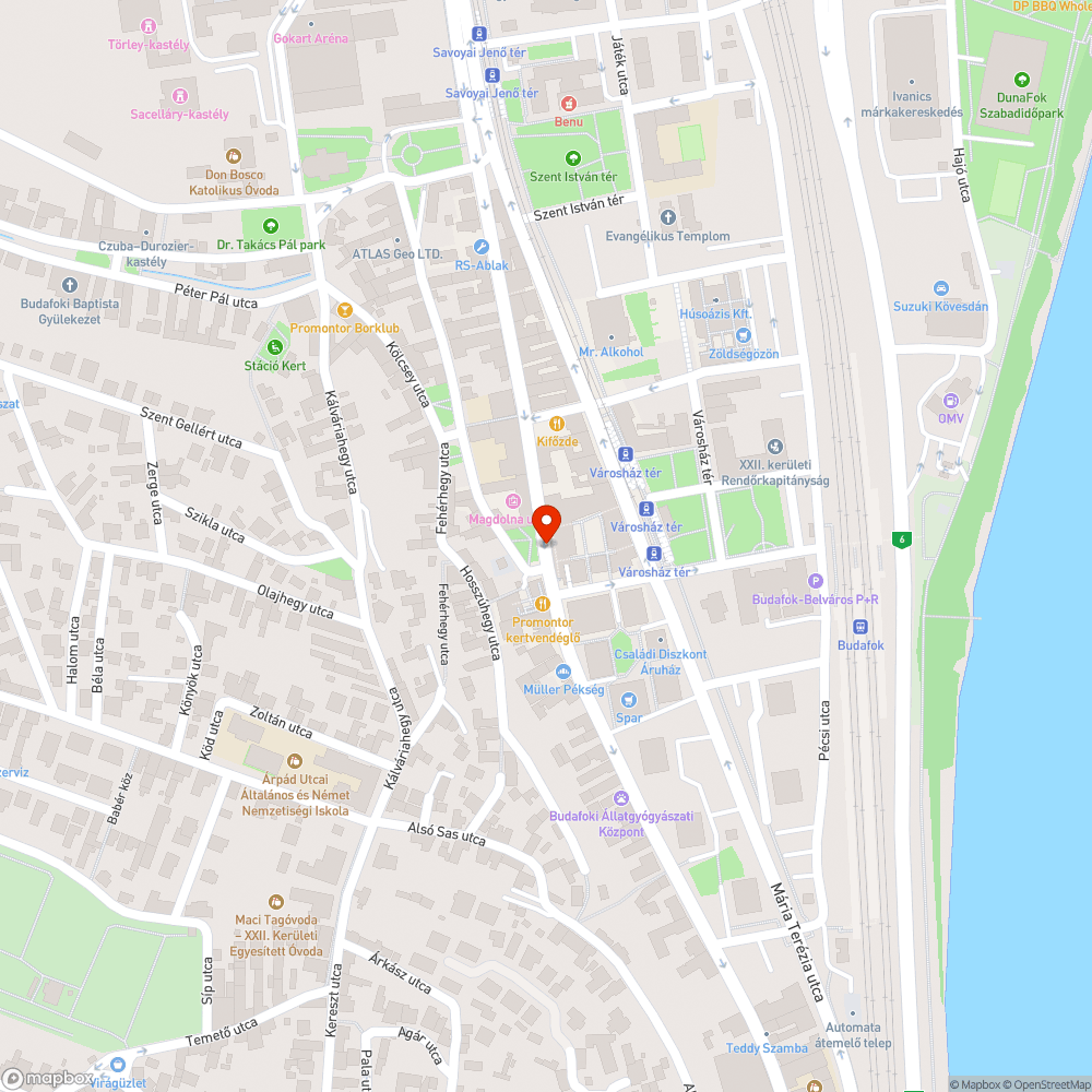 Ferde tábla bejelentés helye