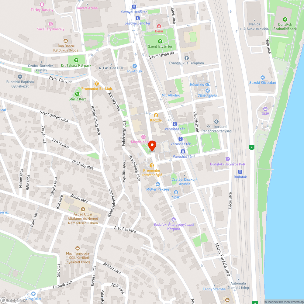 Rongált elem bejelentés helye