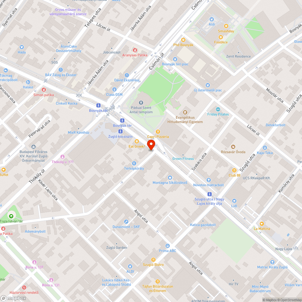 Nagyon mocskos utcasarok bejelentés helye