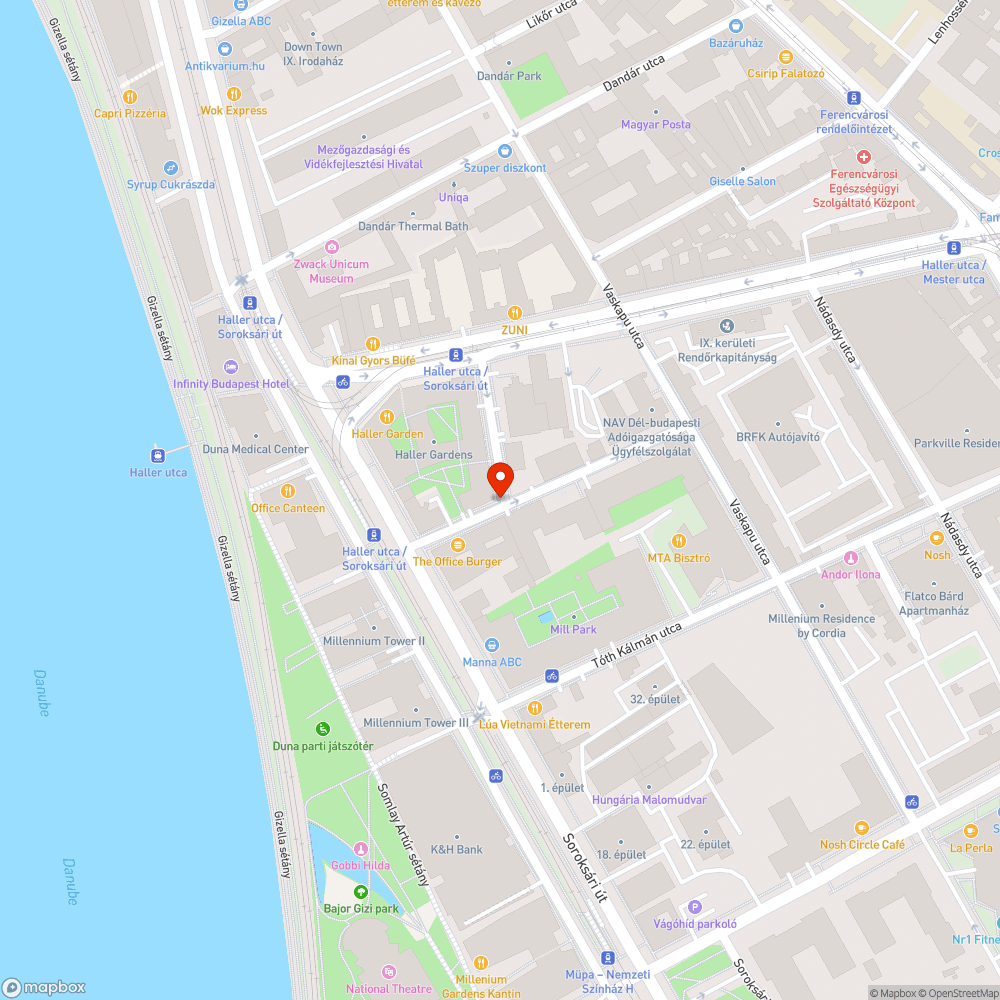 Szivárgó tűzcsap bejelentés helye