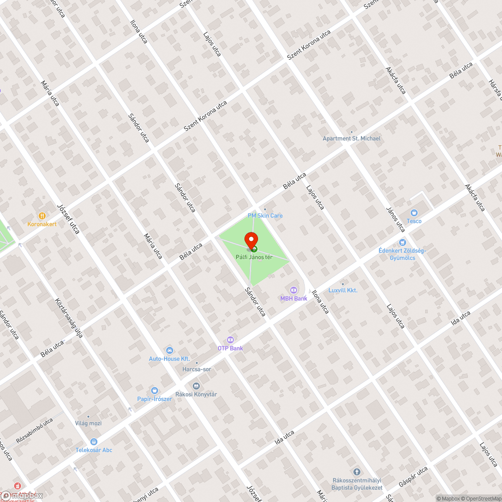 Játszótér bejelentés helye