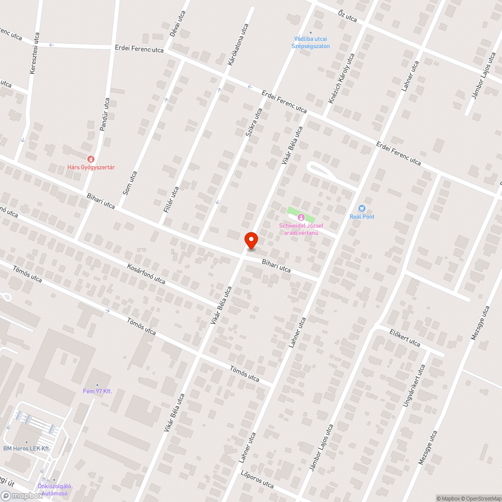 Csatorna és esővízgyűtjő fedél megsüllyedt bejelentés helye