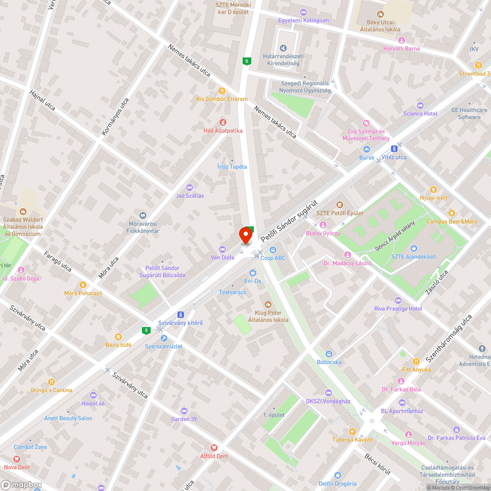 Elfordított tábla - Petőfi Sándor sugárút/Moszkvai körút bejelentés helye