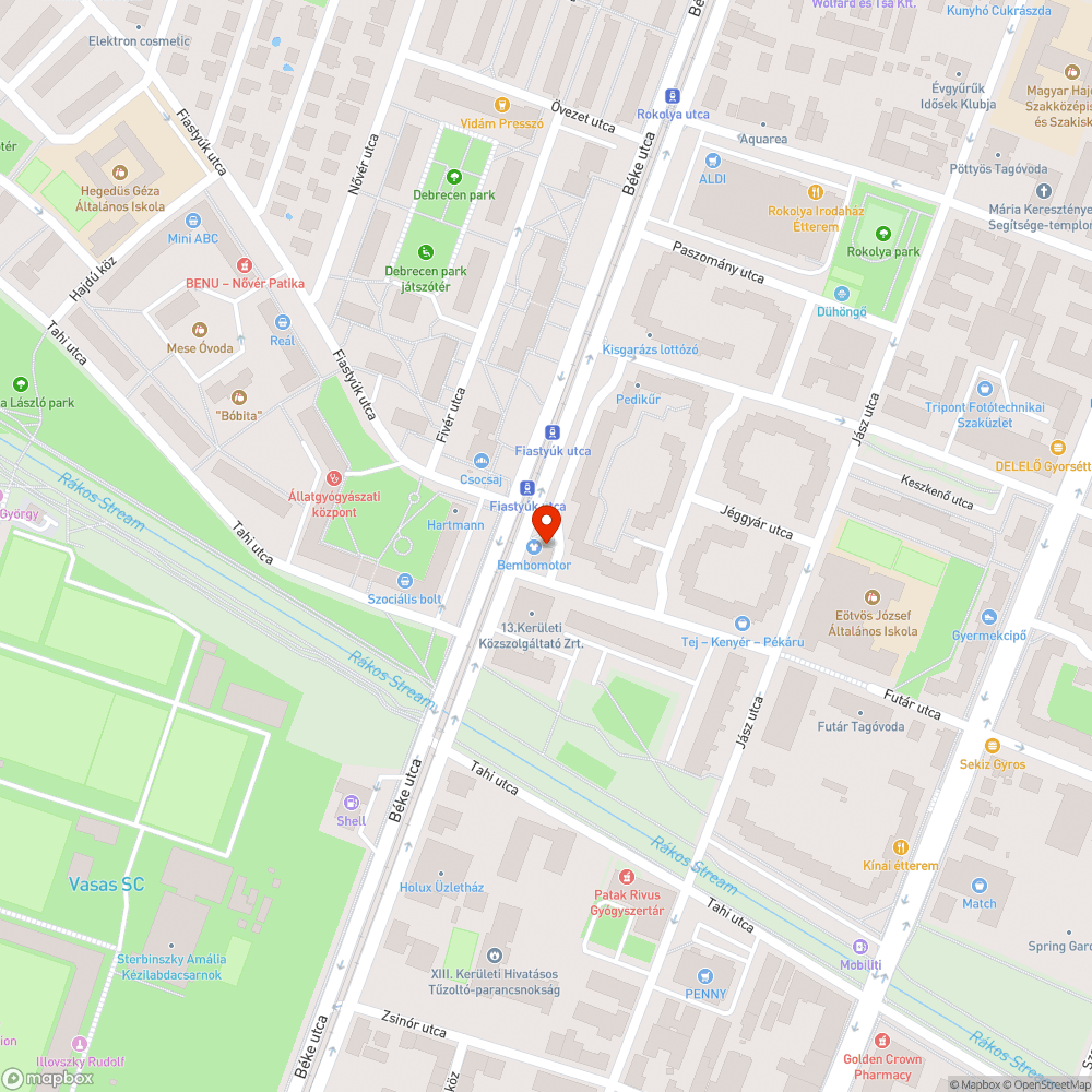 Kiszáradt facsemete bejelentés helye