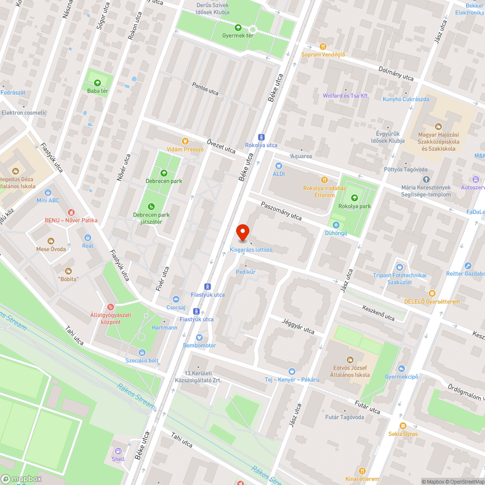 Kiszáradt facsemete bejelentés helye