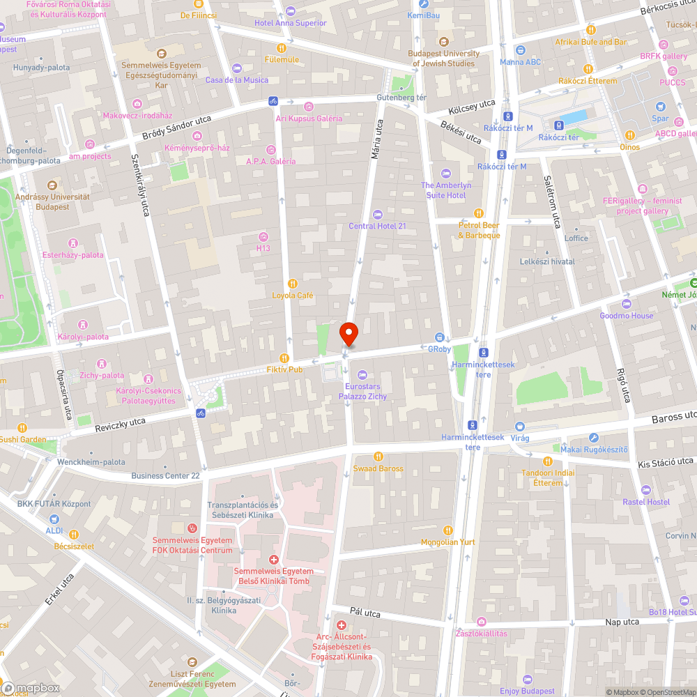 Elhagyott kerékpár bejelentés helye