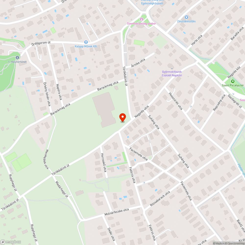 Útra logó, durva, cserjés növényzet bejelentés helye