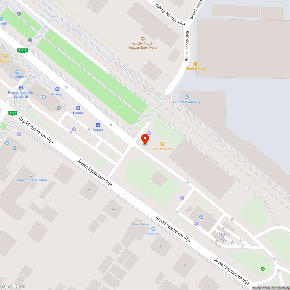 Balra kihelyezett elsőbbségadás kötelező bejelentés helye