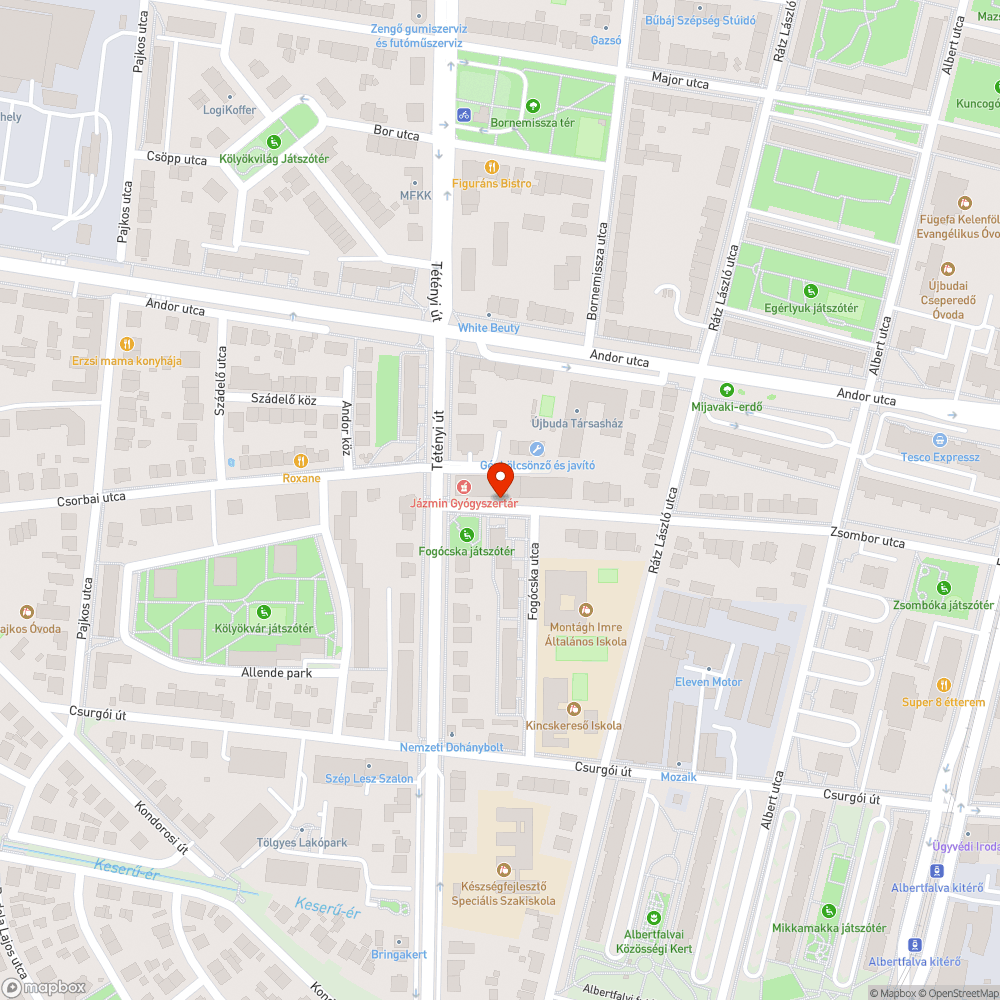 Takarásban lévő táblák bejelentés helye