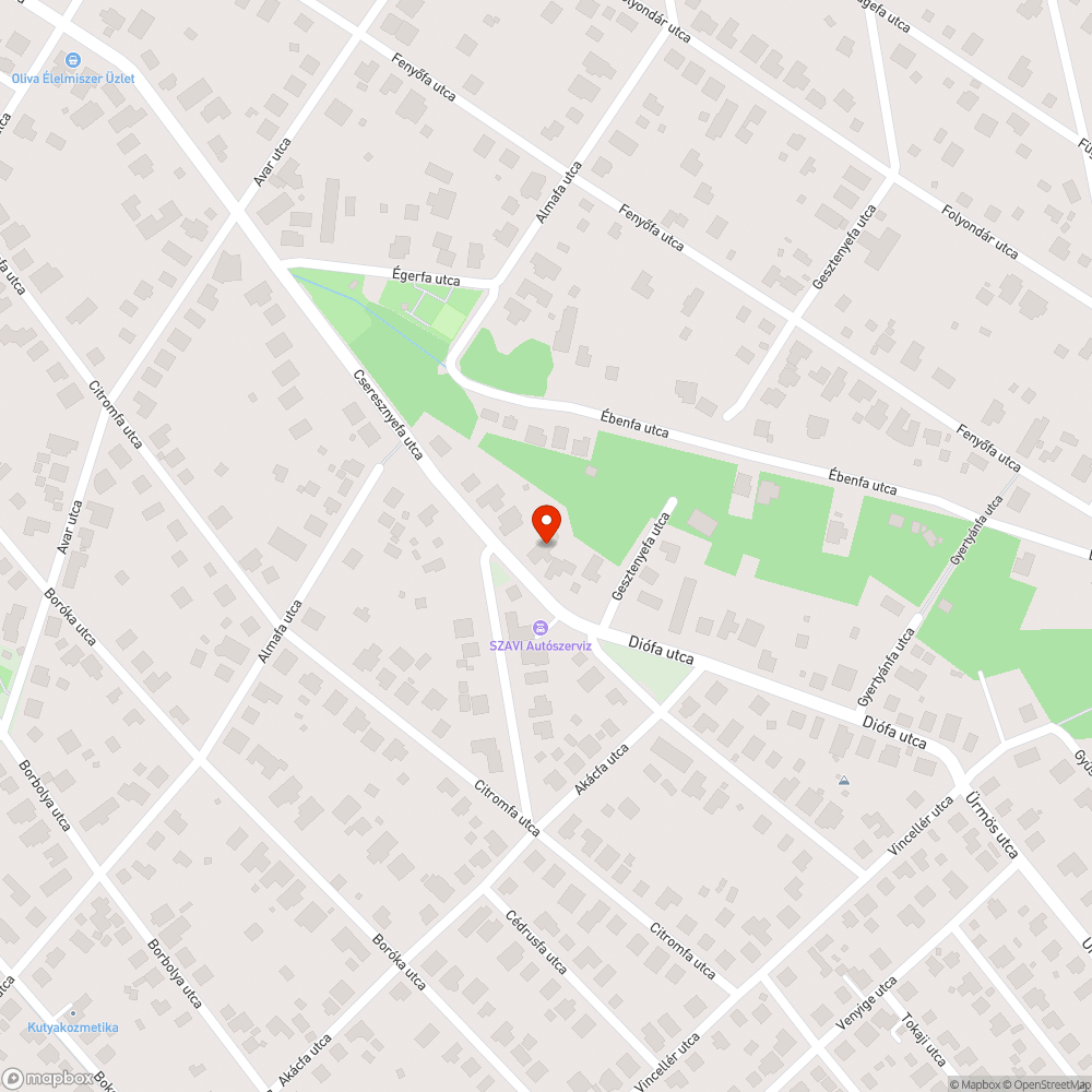 Csatornafedél beszakadása bejelentés helye