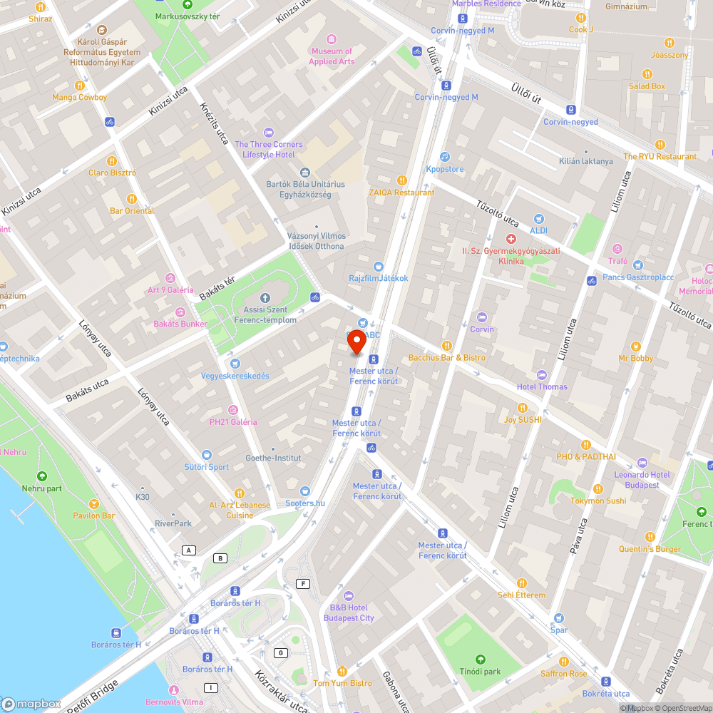 4-6 villamosmegállók kukáinak ürítése bejelentés helye