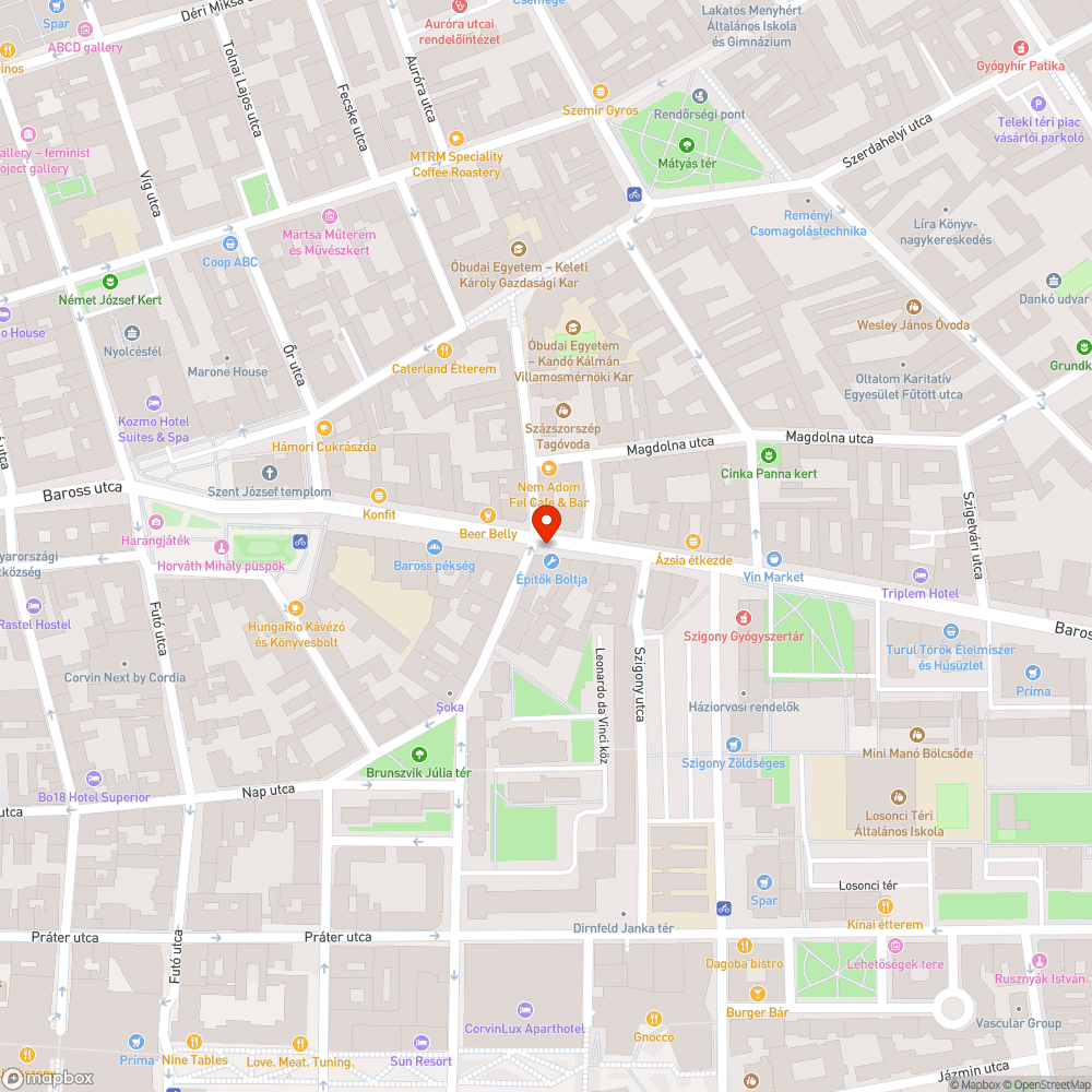 Tűzcsapra parkol rendszeresen egy teherautó bejelentés helye