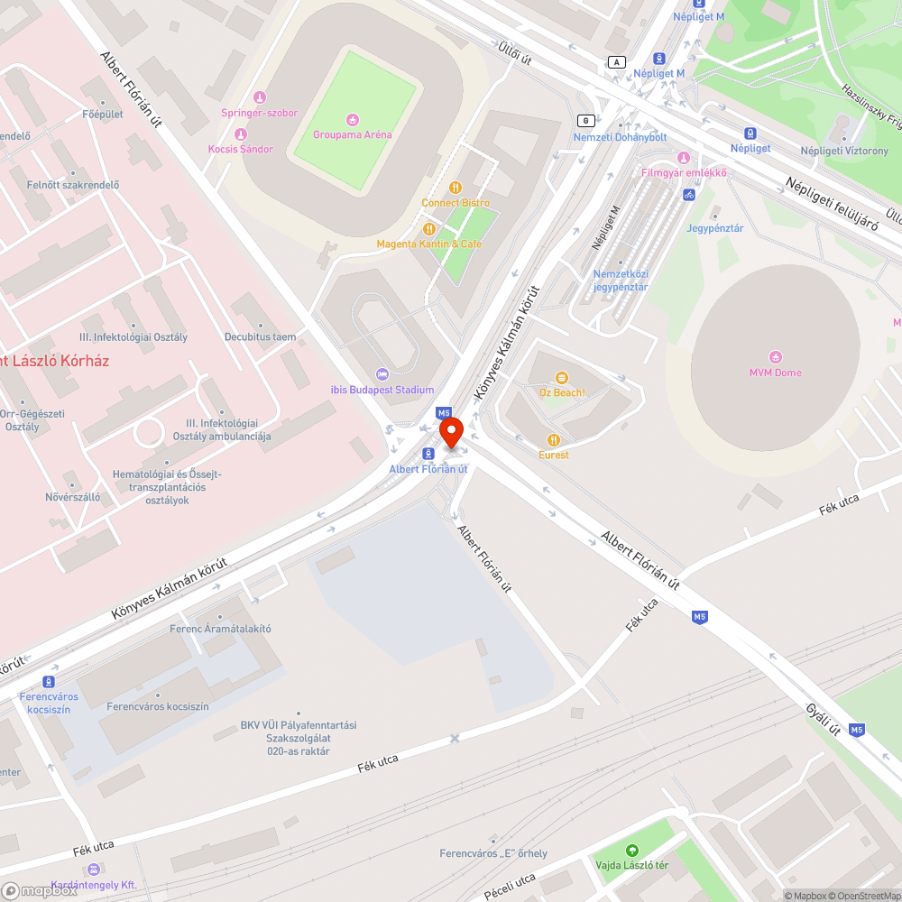 Leszakadt biciklis villanyrendőr bejelentés helye