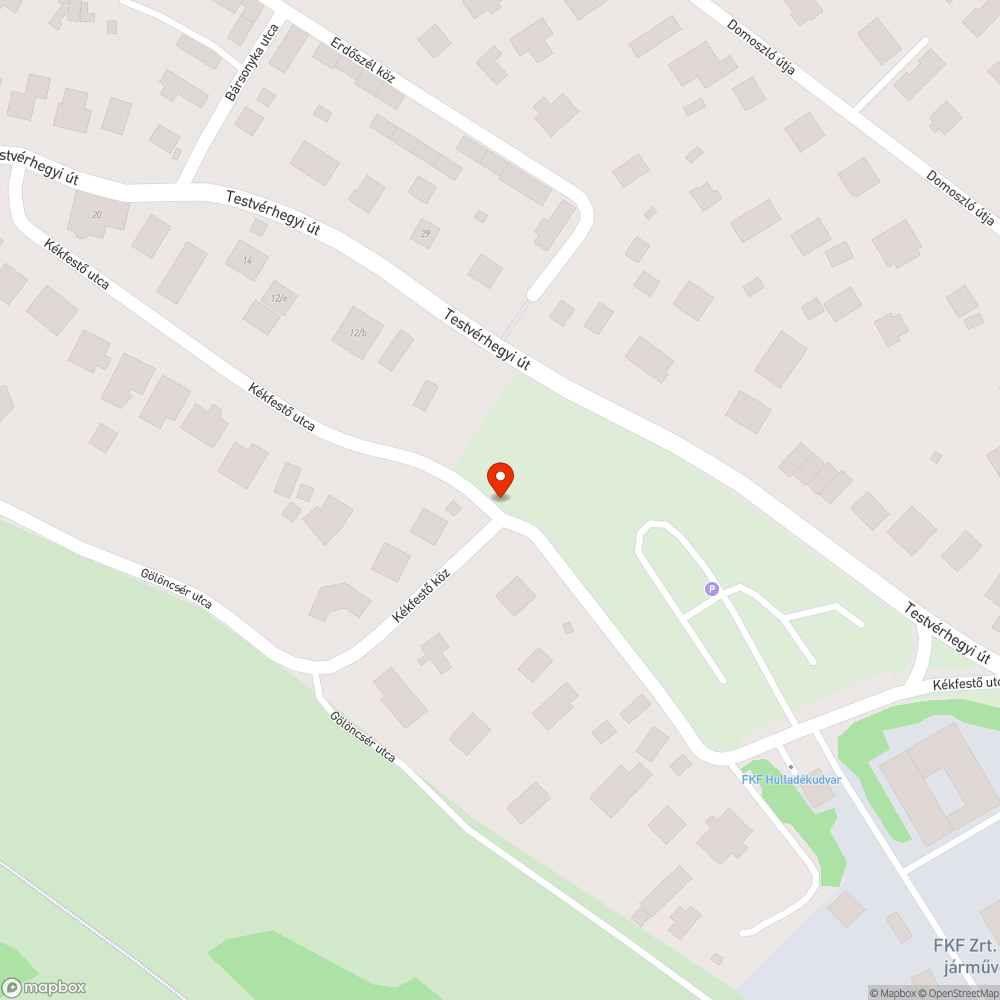 Megdőlt csatorna fedlap bejelentés helye