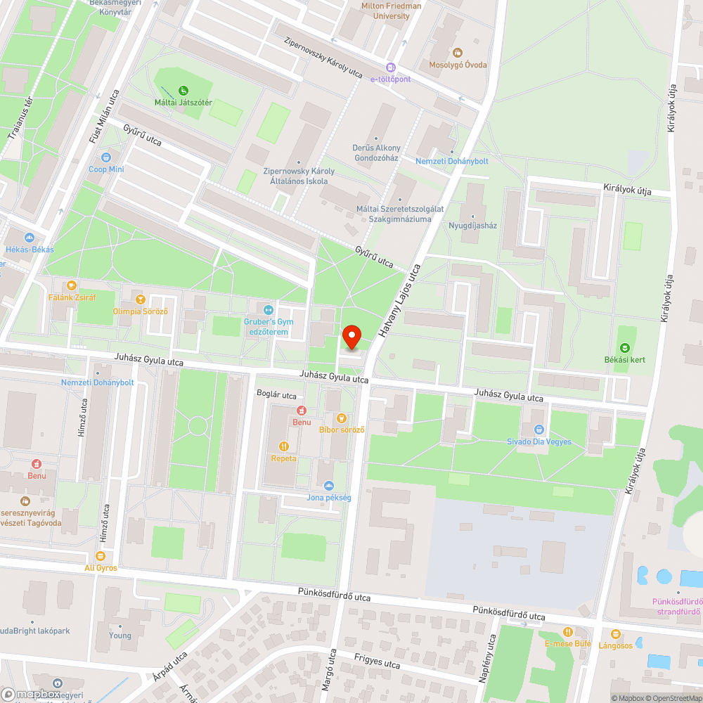 Zöld helyén parkolók bejelentés helye