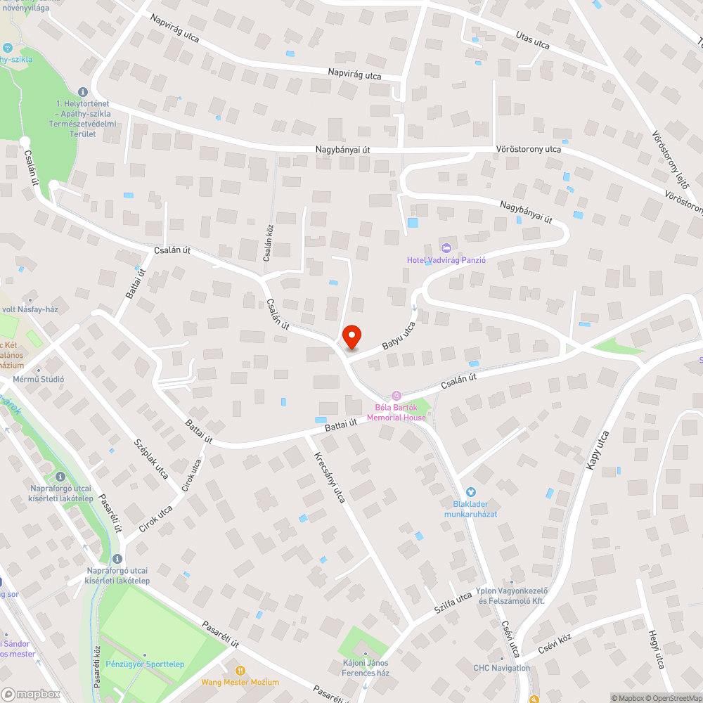 Nem látszó behajtani tilos tábla bejelentés helye