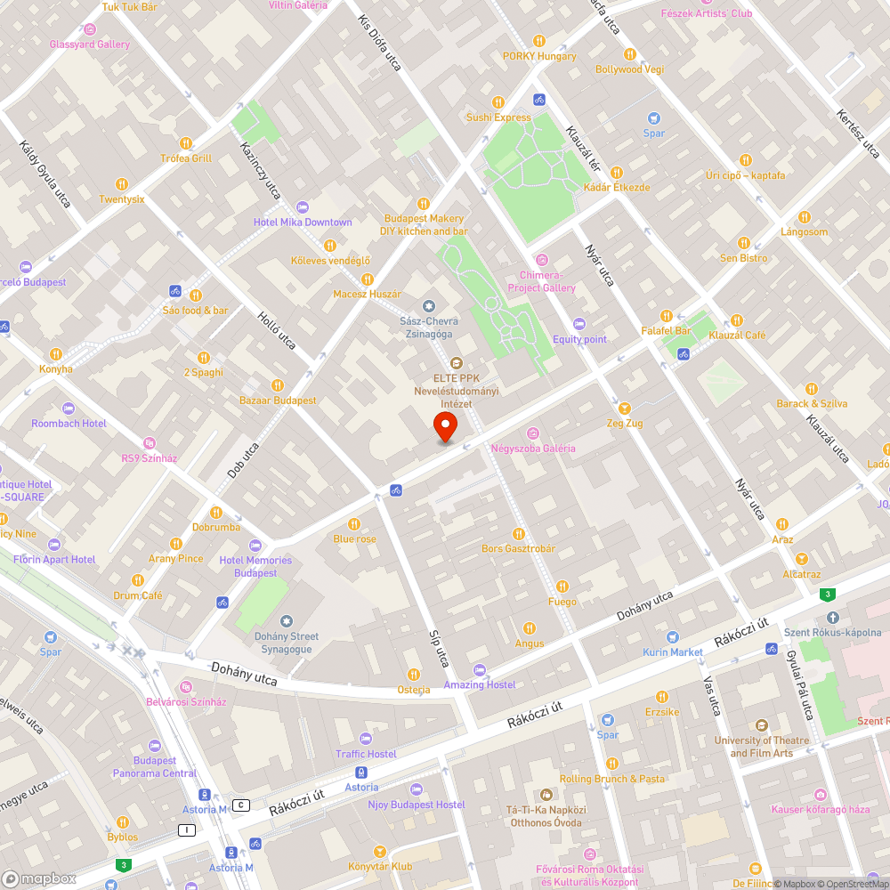 Kerékpár roncsok bejelentés helye