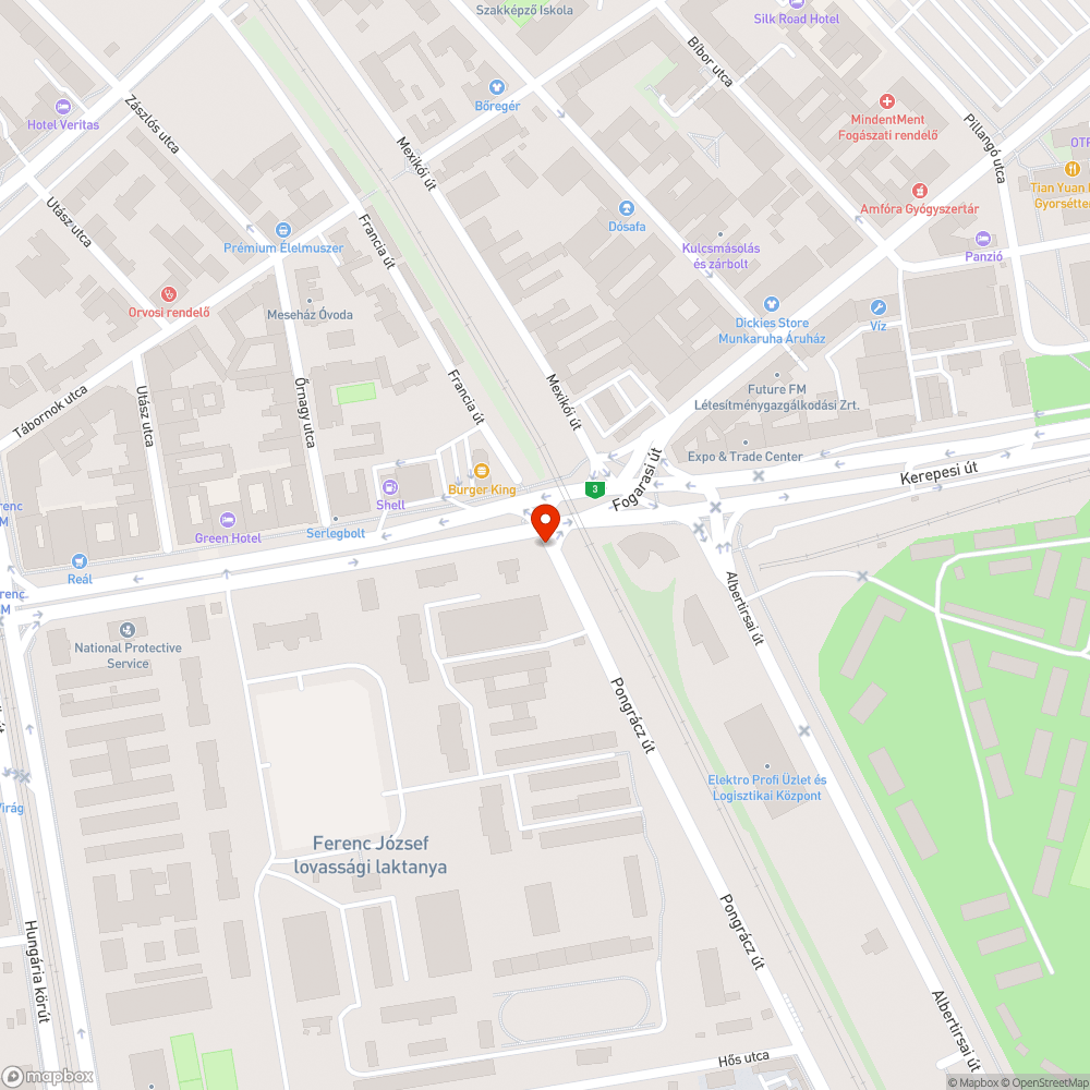 Egy régi aknafedél az út szélére kidobva bejelentés helye