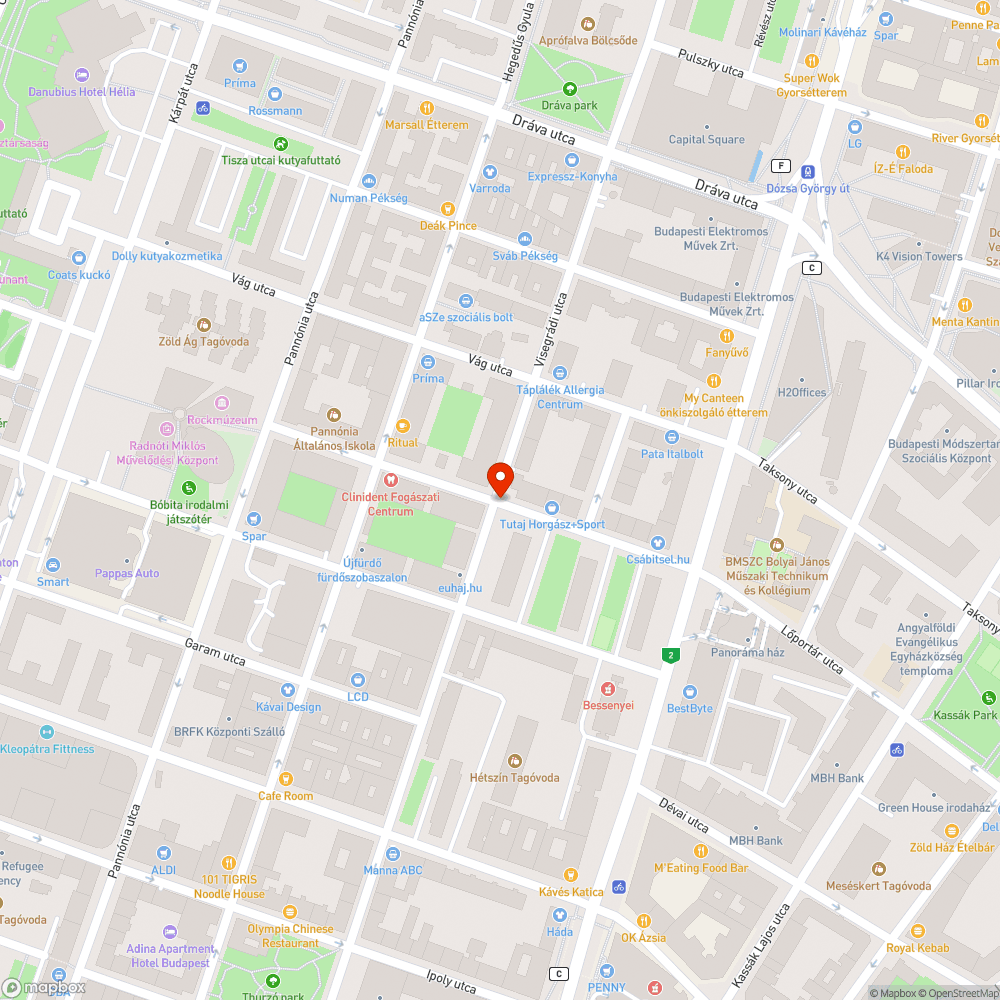 Kitört és megtámasztott oszlop bejelentés helye