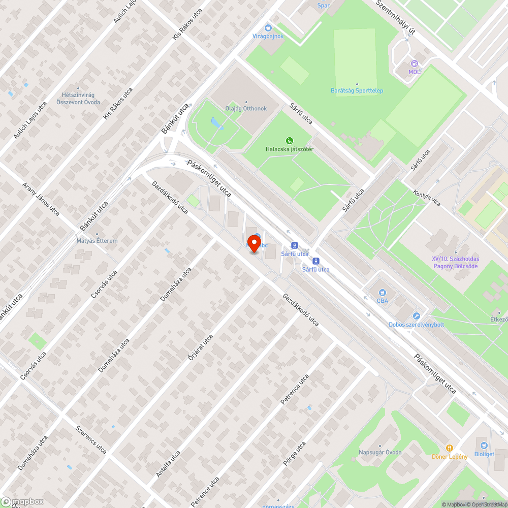 Balesetveszélyes lámpaoszlop bejelentés helye